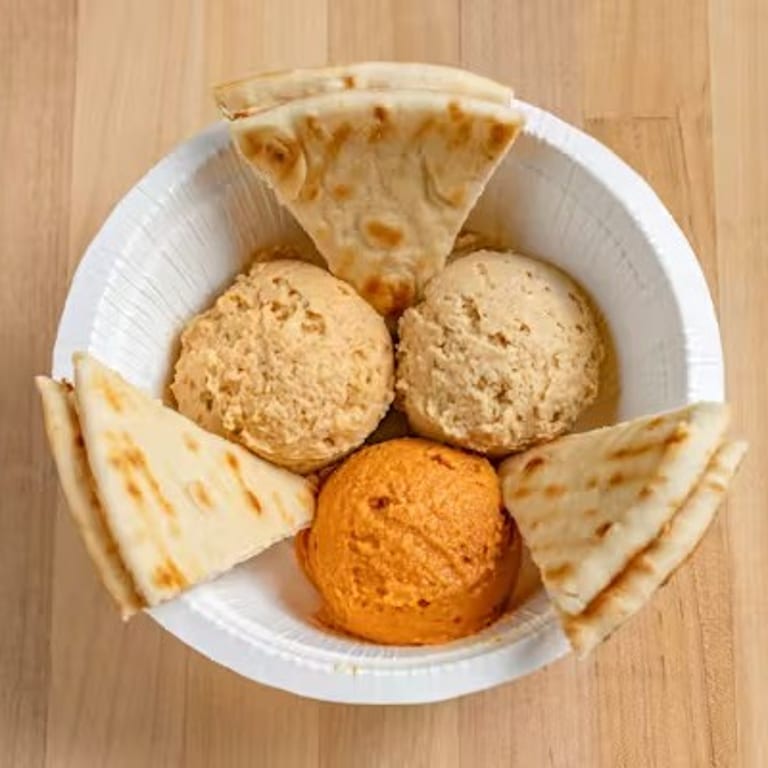 Savor our fresh pita bread